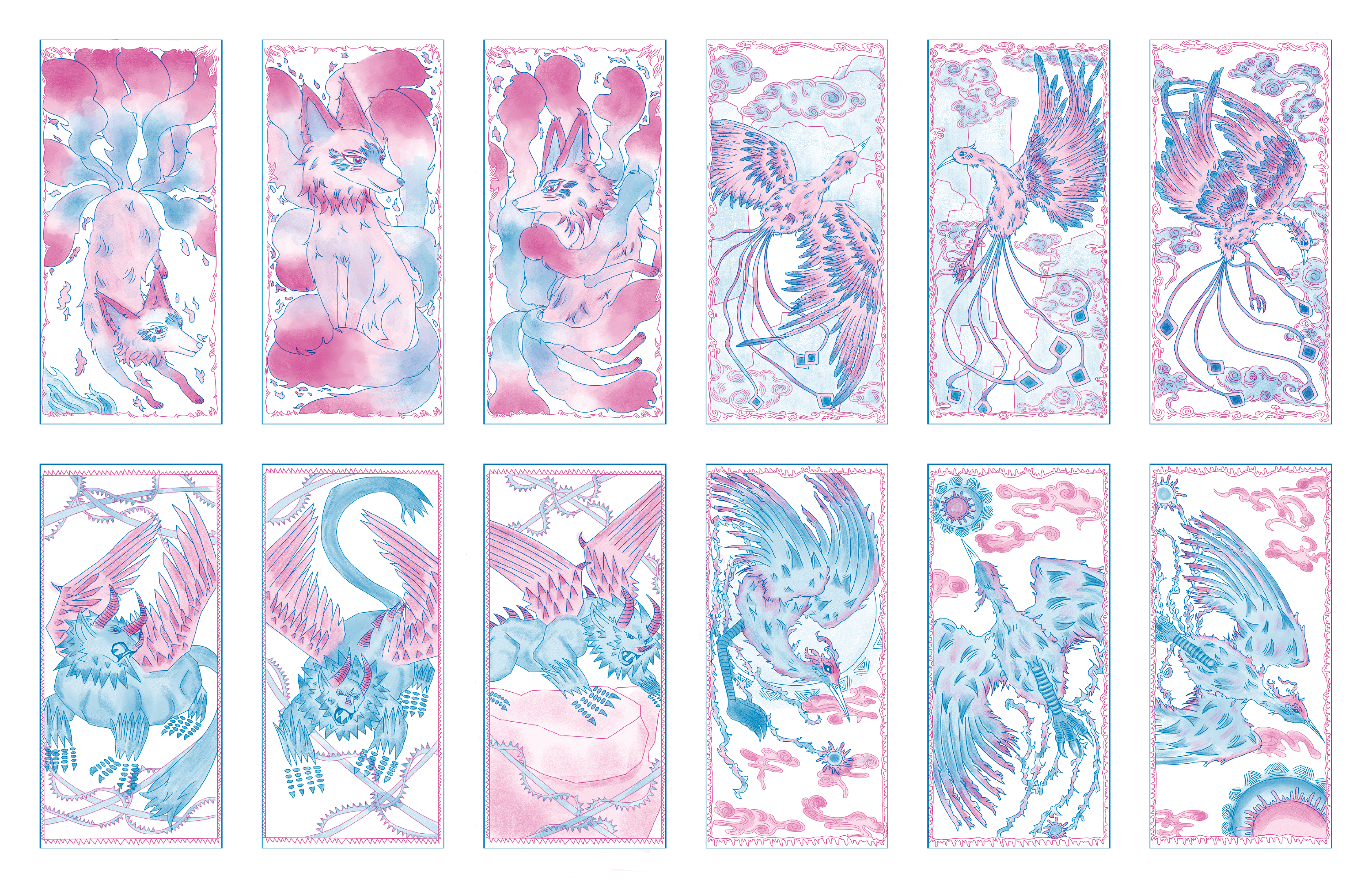 Shanhaijin Bookmark — Back